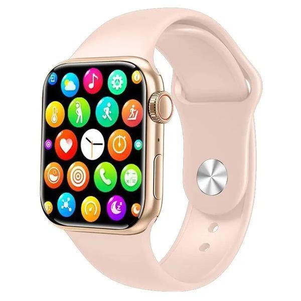 Смарт часы 8 серии Smart Watch GS8 Мах 45mm украинское меню с функцией звонка безрамочный дисплей Черный 00022564 фото