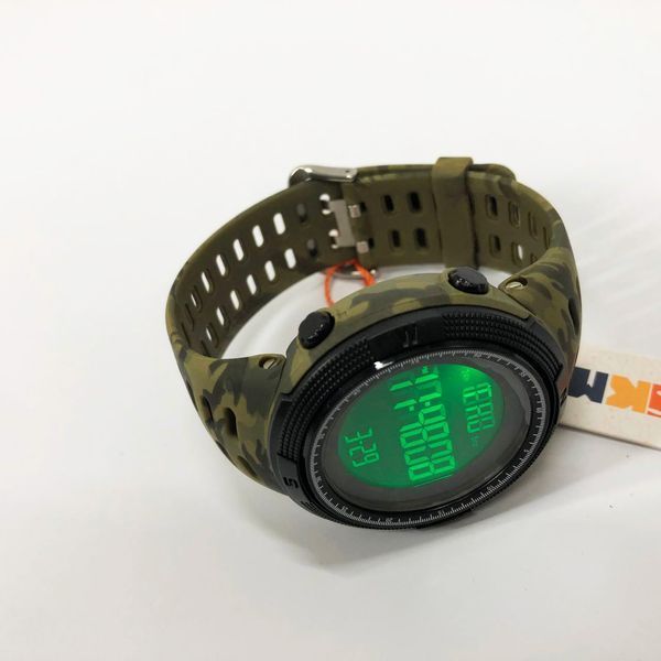 Часы наручные мужские SKMEI 2070CMGN ARMY GREEN CAMO 00022409 фото