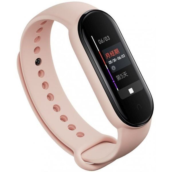 Смарт браслет M5 Smart Bracelet Фитнес трекер Watch Bluetooth. Цвет: розовый 00022023 фото