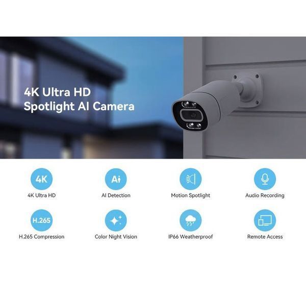 Камера відеоспостереження Camera C16 TUYA APP WIFI IP 3.0 mp вул. 00017656 фото