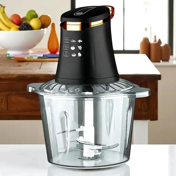 Измельчитель электрический / Кухонный блендер чоппер с чашей Domotec MS 7041 600Вт 3л 32х22х12 см 00021053 фото