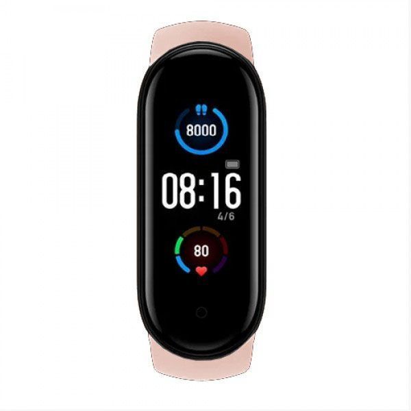 Смарт браслет M5 Smart Bracelet Фитнес трекер Watch Bluetooth. Цвет: розовый 00022023 фото