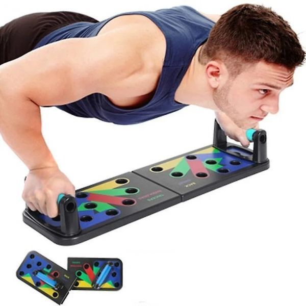 Тренажер для отжиманий Foldable Push Up, портативный тренажер для отжиманий, платформа для отжимания 00014425 фото
