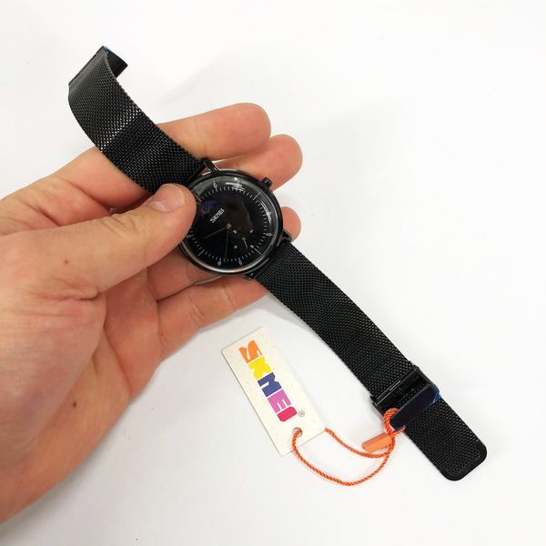 Часы наручные мужские SKMEI 9245BK, мужские часы стильные часы на руку, оригинальные мужские часы 00022106 фото