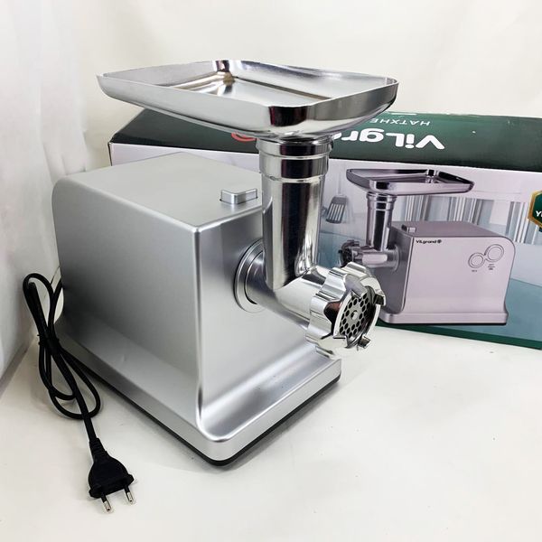 М'ясорубка VILgrand V221-PMG. Колір: срібний 00020193 фото