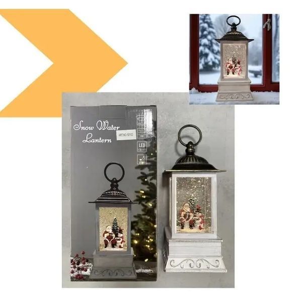 Новогодний ночник фонарь XMAS WDL-24004A 21,5 см 00024854 фото