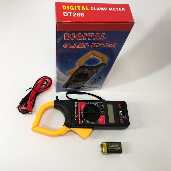 Цифровий мультиметр токові кліщі Digital DT-266 мультитестер тестер вольтметр, Хороший мультиметр 00017275 фото
