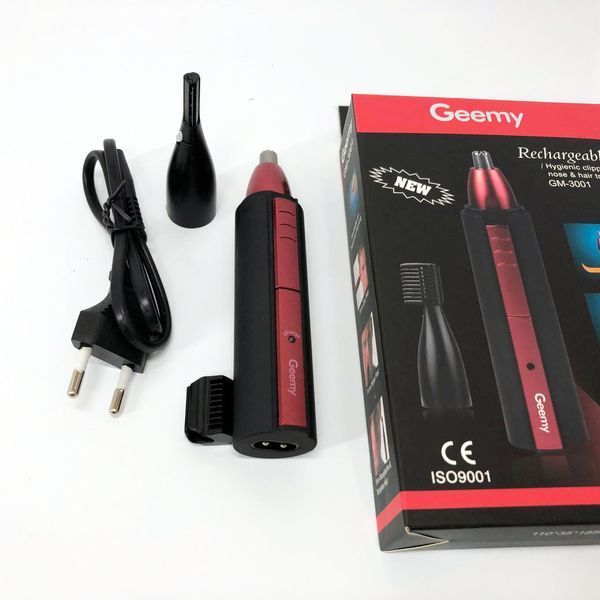 Тример Gemei GM-3001 для носа та вух, бездротова електробритва, тример для вусів, тример бездротовий 00014310 фото