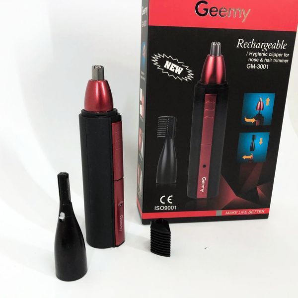 Тример Gemei GM-3001 для носа та вух, бездротова електробритва, тример для вусів, тример бездротовий 00014310 фото