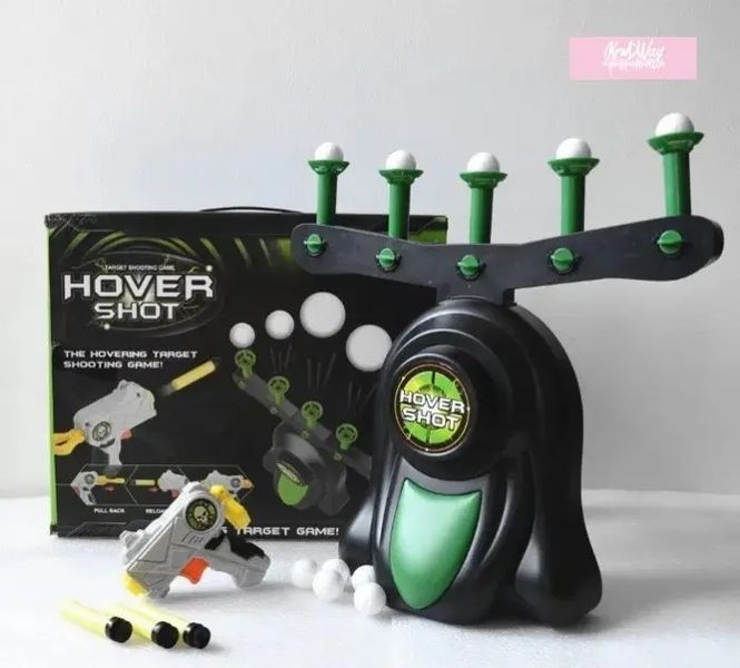 Повітряний тир дитячий ігровий набір Hover Shot Стрілянина по кульках, що літають 00015849 фото