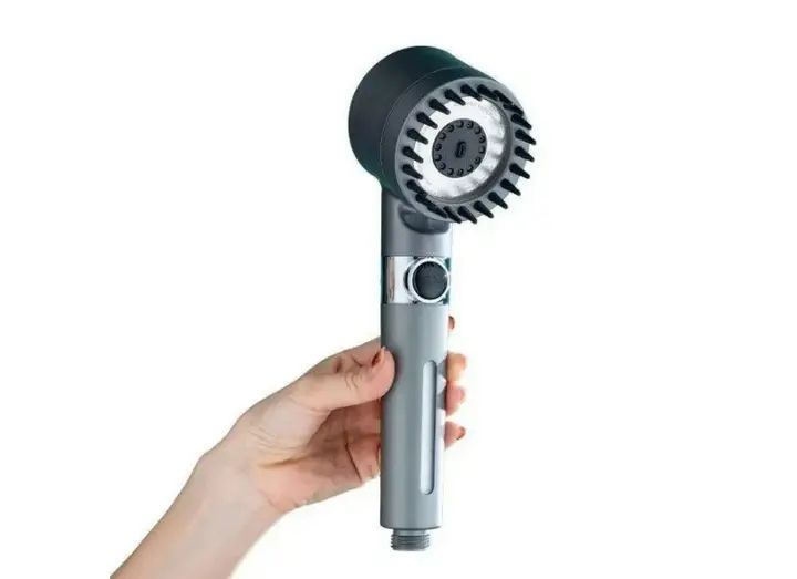 Масажна лійка з обертанням 360&deg; Turbocharged shower head 00012977 фото