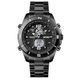 Годинник наручний чоловічий SKMEI 1670BKWT BLACK-WHITE, Армійський годинник протиударний. Колір: чорний 00022050 фото 1