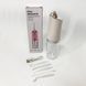 Ирригатор для чистки зубов и полости рта oral irrigator с аккумулятором и сменными насадками. цвет: белый 00014507 фото 11