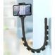 Гнучкий тримач для телефону із присосками Cute Worm Lazy Holder 00018148 фото 4