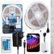 Світлодіодна стрічка SMD 5050 RGB LED 5 м IP65 з пультом та блоком живлення 220v, 5м, Стрічка світлодіодна 5050 00012573 фото 25