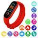 Фитнес браслет FitPro Smart Band M6 (смарт часы, пульсоксиметр, пульс). Цвет: красный 00022405 фото 5