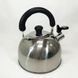 Чайник со свистком, из нержавеющей стали для электрических и газовых плит Rainberg RB-626 3л 00019674 фото 3