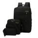 Универсальный набор рюкзак + сумка + кошелек BACK-PACK 3в1 Черный 00018401 фото 4