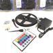 Світлодіодна стрічка SMD 5050 RGB LED 5 м IP65 з пультом та блоком живлення 220v, 5м, Стрічка світлодіодна 5050 00012573 фото 18