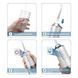 Ирригатор для чистки зубов и полости рта oral irrigator с аккумулятором и сменными насадками. цвет: белый 00014507 фото 4