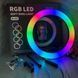 Кільцева світлодіодна лампа RGB LED RING MJ33/ 33 см із кріпленням для телефону 00017592 фото 3