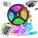 Світлодіодна стрічка SMD 5050 RGB LED 5 м IP65 з пультом та блоком живлення 220v, 5м, Стрічка світлодіодна 5050 00012573 фото 40