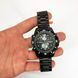 Годинник наручний чоловічий SKMEI 1670BKWT BLACK-WHITE, Армійський годинник протиударний. Колір: чорний 00022050 фото 6