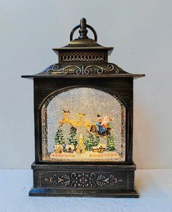 Ночник новогодний Свеча XMAS WDL-23016B 10087, Санта Клаус 00024855 фото