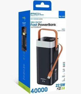 Портативний зарядний пристрій ACL PW-142 Fast PowerBank 00017880 фото