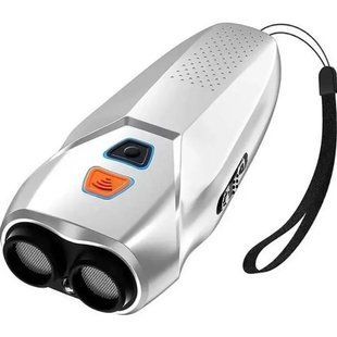 Отпугиватель собак Ultrasonic Dog Repeller PU 70 8669 с фонариком White ТМ 00021917 фото