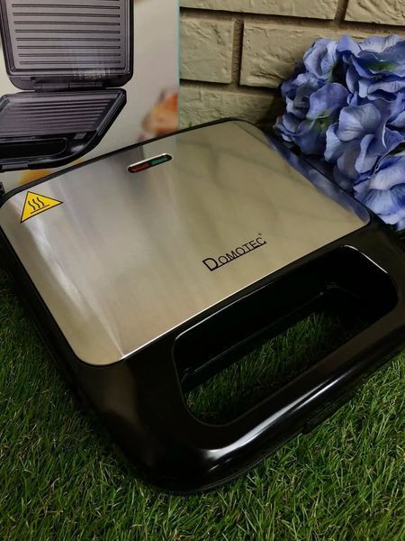 Вафельниця-сендвічниця 4в1 Domotec SI-234B 00020912 фото