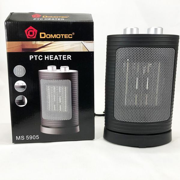 Дуйка DOMOTEC MS-5905 Ceramic 1500 Вт, тепловентилятор, обогреватель электрический, дуйчик обогреватель 00012656 фото