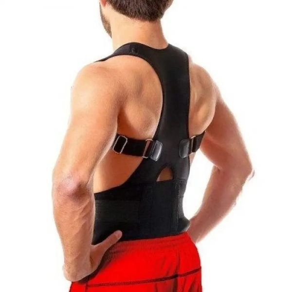 Магнітний коректор постави real doctors posture support, звільнення від сутулості, для покращення дихання та кровообігу 00015556 фото