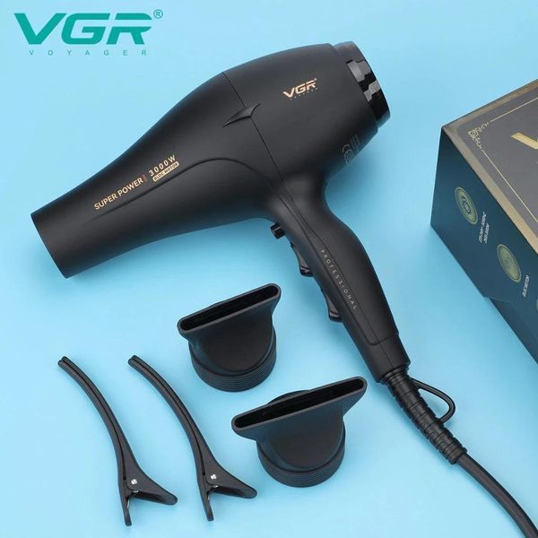 Фен VGR V-406 BLACK 3000Вт 00015424 фото