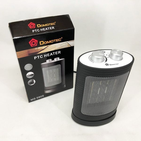 Дуйка DOMOTEC MS-5905 Ceramic 1500 Вт, тепловентилятор, обогреватель электрический, дуйчик обогреватель 00012656 фото