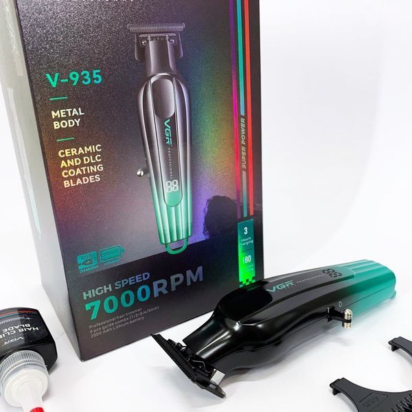 Триммер vgr v-935 green 00014850 фото