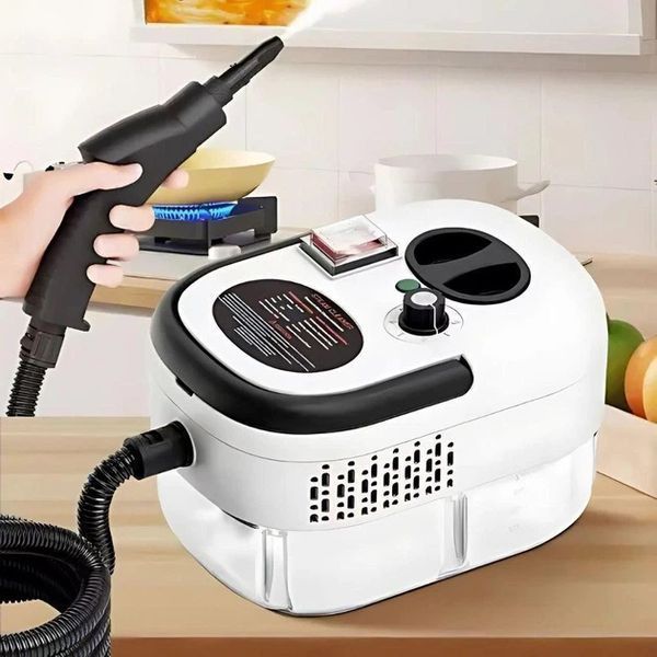 Універсальний пароочисник Domotec MS-5354 2500Вт з насадками 1.2 л для догляду за будинком 3 бар 00015529 фото