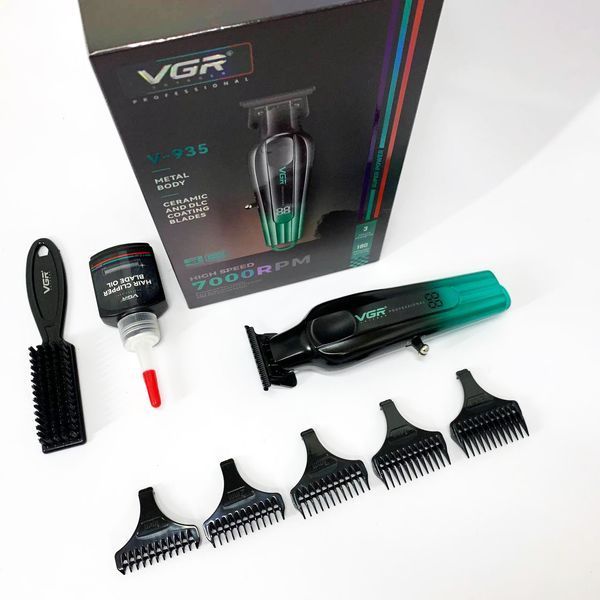 Триммер vgr v-935 green 00014850 фото