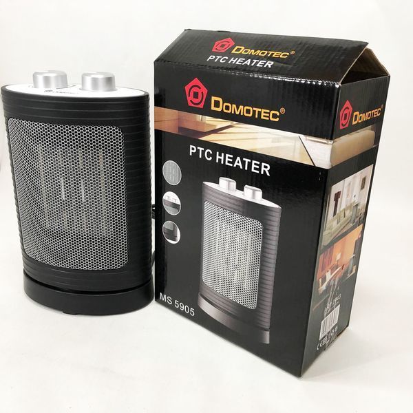 Дуйка DOMOTEC MS-5905 Ceramic 1500 Вт, тепловентилятор, обогреватель электрический, дуйчик обогреватель 00012656 фото