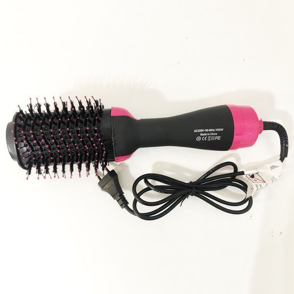Фен Щетка расчёска 3в1 One step Hair Dryer 1000 Вт 3 режима выпрямитель для укладки волос стайлер с функцией ионизации 00014311 фото