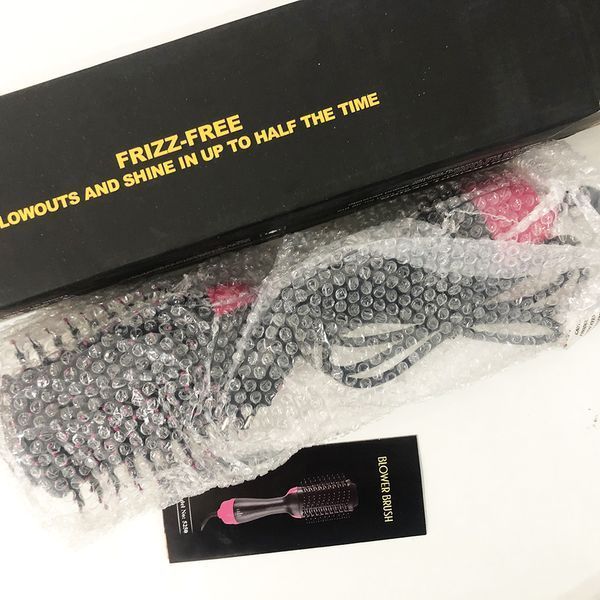 Фен Щетка расчёска 3в1 One step Hair Dryer 1000 Вт 3 режима выпрямитель для укладки волос стайлер с функцией ионизации 00014311 фото