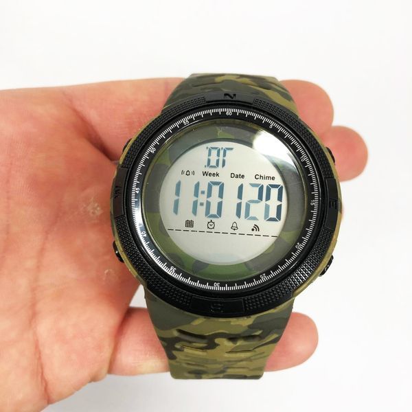 Годинник наручний чоловічий SKMEI 2070CMGNWT ARMY GREEN CAMO. Колір: камуфляж 00022131 фото