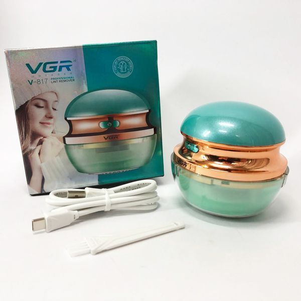 Машинка для удаления катышков VGR V-817, Машинка для удаления катышков хорошая. Цвет: зеленый 00012584 фото