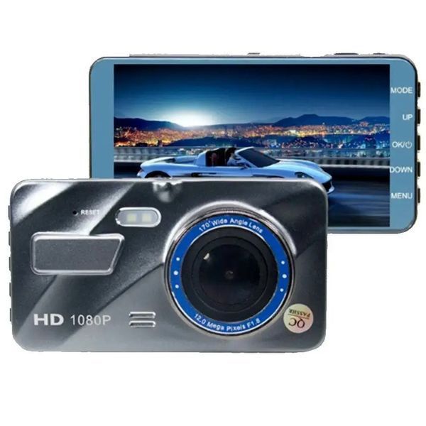 Видеорегистратор для автомобиля c задней камерой Dual Lens A10/F9/V2 Full HD 1080 H31 4,3 дюйма 00017165 фото