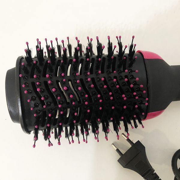 Фен Щетка расчёска 3в1 One step Hair Dryer 1000 Вт 3 режима выпрямитель для укладки волос стайлер с функцией ионизации 00014311 фото