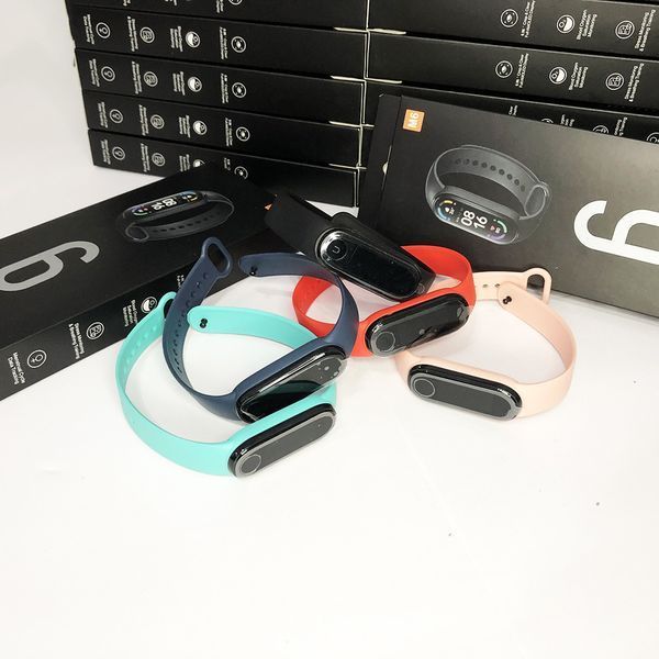 Фітнес браслет FitPro Smart Band M6 (смарт годинник, пульсоксиметр, пульс). Колір: чорний 00022398 фото