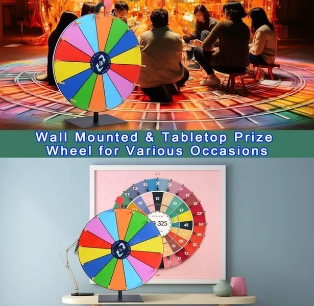 Ігрове колесо Lottery Wheel діаметром 30 см 00016518 фото