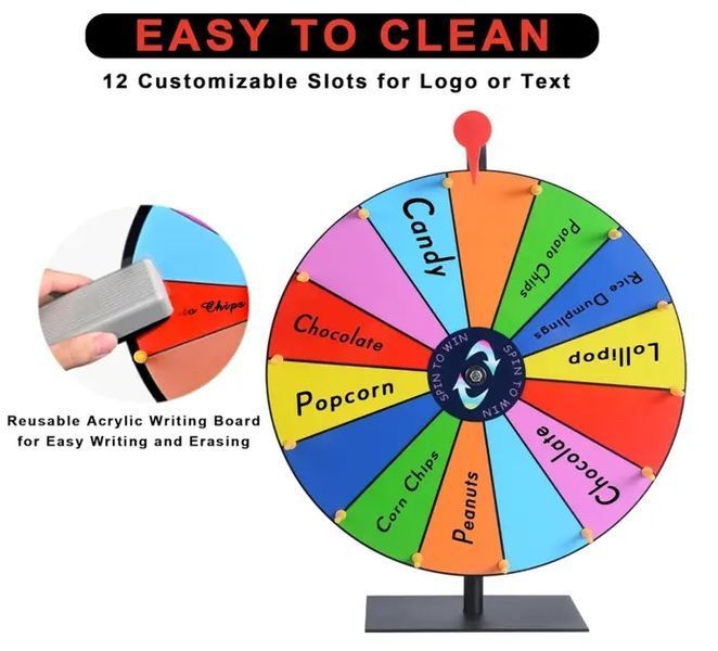 Ігрове колесо Lottery Wheel діаметром 30 см 00016518 фото