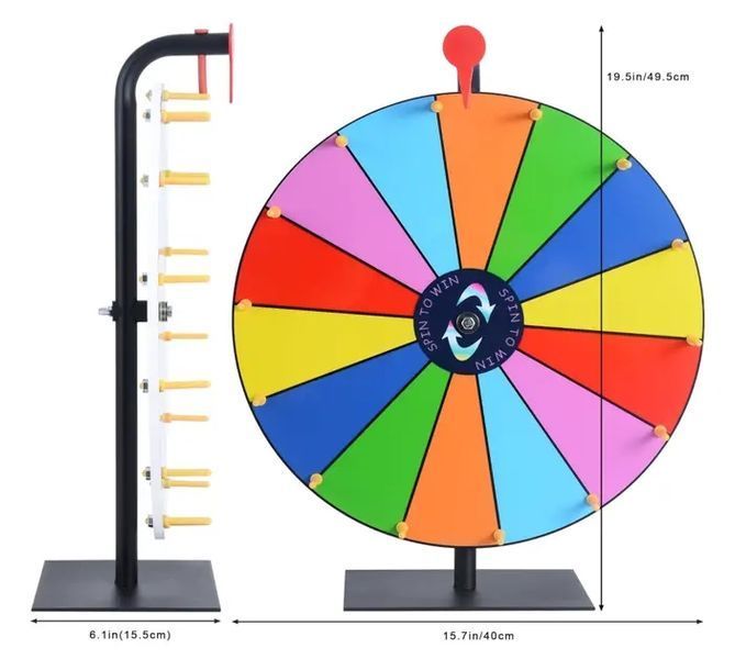 Ігрове колесо Lottery Wheel діаметром 30 см 00016518 фото