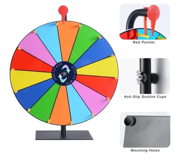Ігрове колесо Lottery Wheel діаметром 30 см 00016518 фото